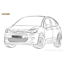 Silent Bloc Powerflex Citroën C3 II (2009 - 2016)
