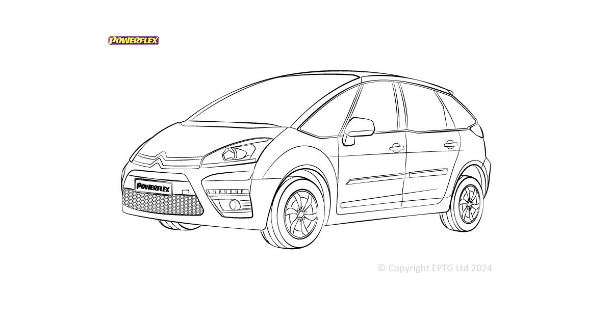 Silentblock Powerflex Citroen C4 Picasso / Grand C4 Picasso (2006-2013)