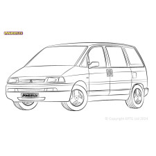 Silent Bloc Powerflex Citroën Evasion / Synergie (1994 - 2002)