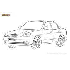 Silentblock Powerflex Daewoo Nubira (1997-2002)
