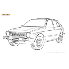 Silentblock Powerflex Daihatsu Charade G10, G11, G100, G200 (1980 - 2000)