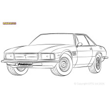 Silent Bloc Powerflex De Tomaso Longchamp (1972 - 1989)