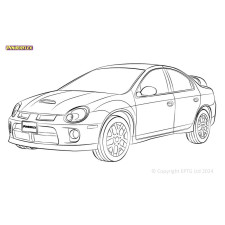 Bloco silencioso Powerflex Dodge SRT4 (2003 - 2005)