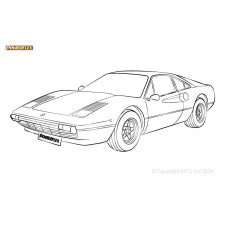 Silent Bloc Powerflex Ferrari 208GTB/GTS, 308GTB/GTS, 328GTB/GTS (1975 - 1989)