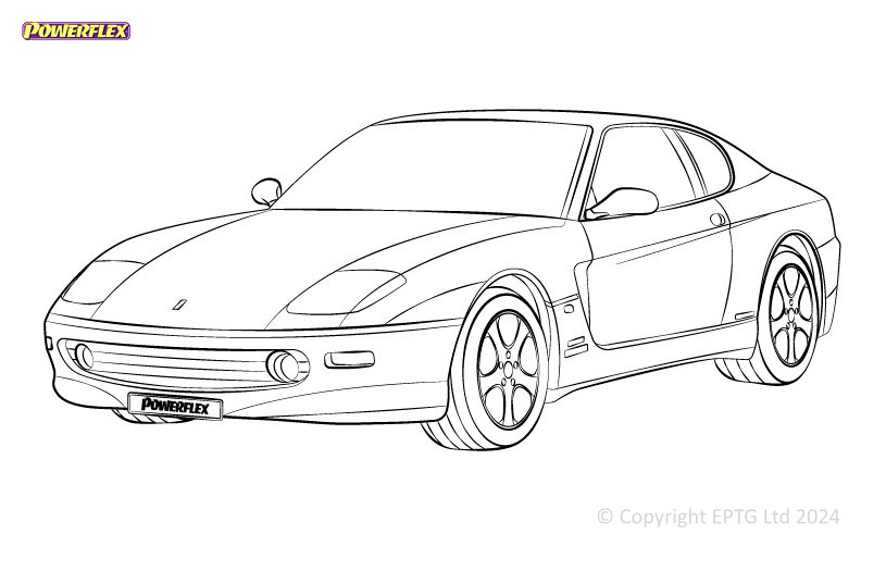 Silentblock Powerflex Ferrari 456 (1992 - 2003)Array