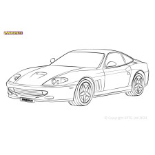 Silent Bloc Powerflex Ferrari 550 Maranello & Barchetta (1996 - 2002)