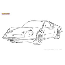 Silentblock Powerflex Ferrari Dino 206/246GT (1967 - 1974)