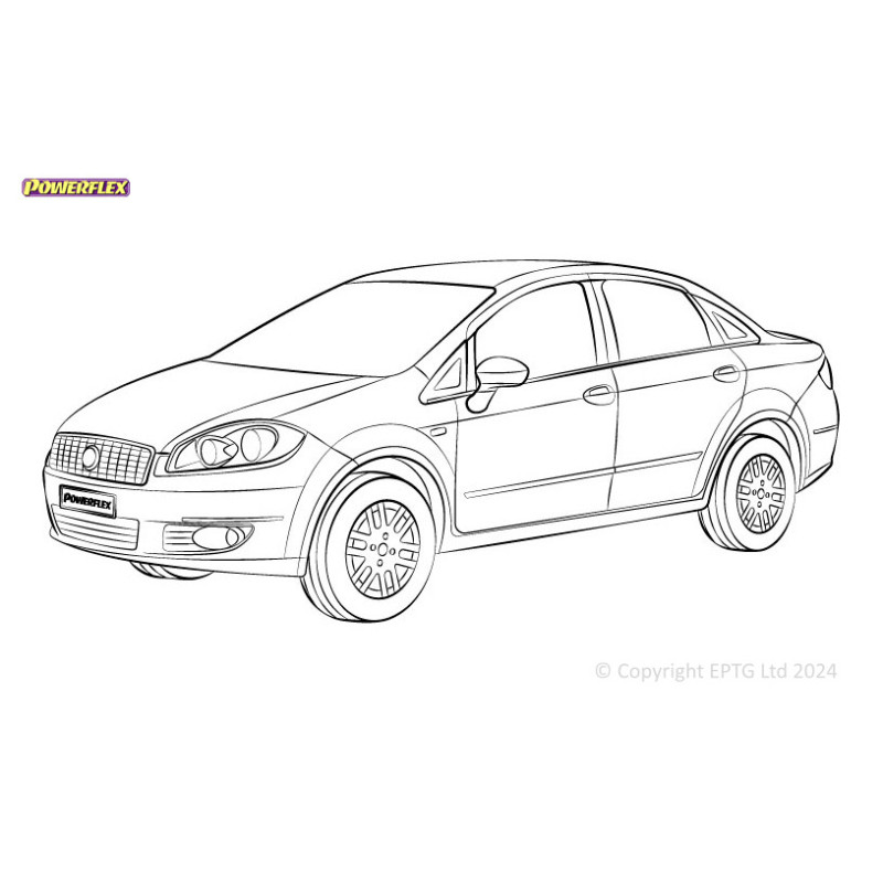 Silent Bloc Powerflex Fiat Linea (2006-)Array
