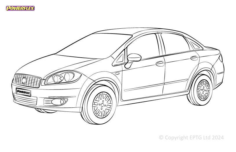 Silentblock Powerflex Fiat Linea (2006-)Array