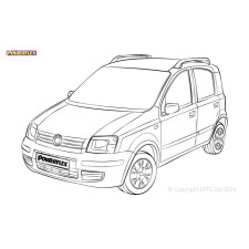 Silent Bloc Powerflex Fiat Gen 2 169 2WD (2003-2012)