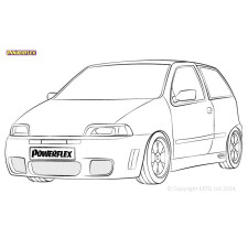 Silent Bloc Powerflex Fiat Punto MK1 (1993 - 1999)