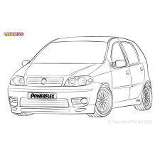 Silent Bloc Powerflex Fiat Punto MK2 (1999 - 2005)