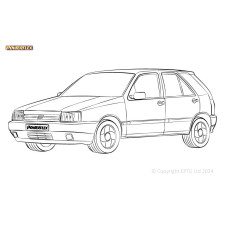 Silentblock Powerflex Fiat Tipo (1988-1995)