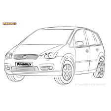 Silent Bloc Powerflex Ford C-Max MK1 (2003-2010)