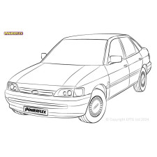 Silentblock Powerflex Ford Escort MK5,6 & 7 inc RS2000, Orion Mk3 (1990-2001)
