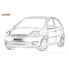 Silentblock Powerflex Ford Fiesta Mk6 inc ST (2002-2008)