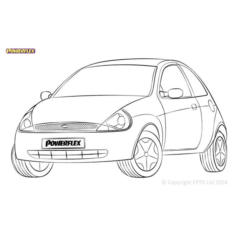 Silent Bloc Powerflex Ford KA (1996-2008)Array