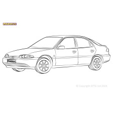 Silentblock Powerflex Ford Mondeo MK1/2 (1992 - 2000)
