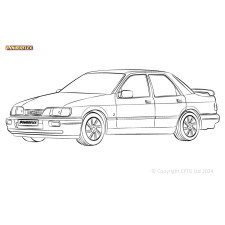 Silentblock Powerflex Ford Sierra Cosworth 2WD (1988-1989)