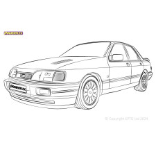 Silent Bloc Powerflex Ford Sierra Cosworth 4WD (1990-1992)