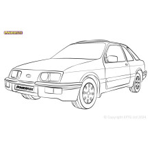 Silent Bloc Powerflex Ford Sierra XR4i (1983-1985), XR4x4 (1985-1992)