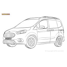 Silentblock Powerflex Ford Transit / Tourneo Courier (2014-)