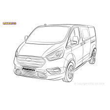 Silent Bloc Powerflex Ford Transit / Tourneo Custom (2013-)