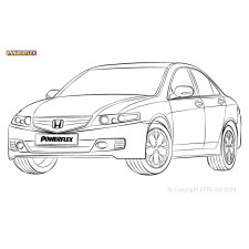 Silentblock Powerflex Honda Accord 7th Gen CL/CM (2002 - 2008)