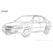 Silentblock Powerflex Honda Civic Mk4 EC-EE, Concerto & Ballade (1987-1991)