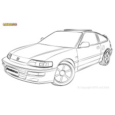 Silentblock Powerflex Honda CR-X Mk2 (1987-1991)