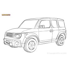Silent Bloc Powerflex Honda Element (2003 - 2011)