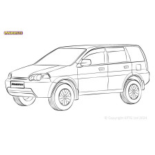 Silent Bloc Powerflex Honda HR-V CH (1999 - 2006)