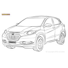 Silent Bloc Powerflex Honda HR-V RU (2013 - 2020)