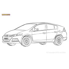 Silentblock Powerflex Honda Insight ZE3 (2014-)