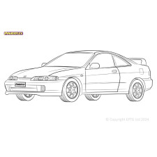 Silent Bloc Powerflex Honda Integra Mk3 DB/DC2 incl. Type-R (1993-2001)