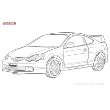 Silent Bloc Powerflex Honda Integra Mk4 DC5 Type R/S (2001 - 2006)