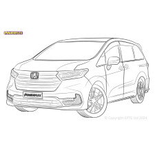 Silent Bloc Powerflex Honda Odyssey RC1, RC2 (2013-)