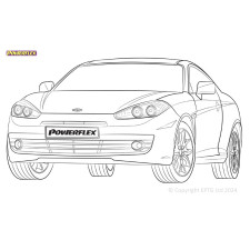 Silentblock Powerflex Hyundai Coupe (1999 - 2009)