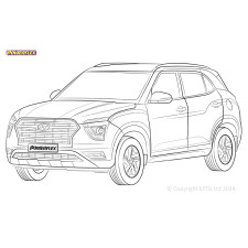 Silentblock Powerflex Hyundai Creta GS (2014 - 2018)