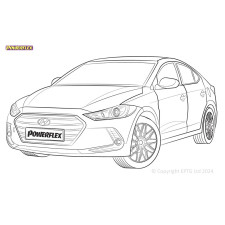 Silent Bloc Powerflex Hyundai Elantra AD (2015 - 2019)