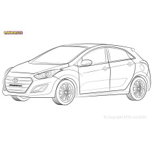 Silent Bloc Powerflex Hyundai Elantra GT PD (2016-)