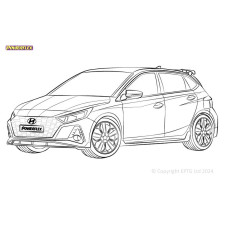 Silent Bloc Powerflex Hyundai i20 BC3 inc N (2018-)