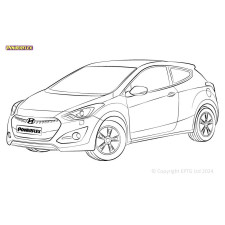 Silent Bloc Powerflex Hyundai i30 GD (2012 - 2015)