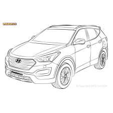 Silent Bloc Powerflex Hyundai Santa Fe DM (2012 - 2017)