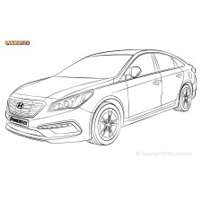 Silent Bloc Powerflex Hyundai Sonata YF/LF (2009 - 2018)