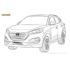 Silent Bloc Powerflex Hyundai Tucson TL (2015 - 2019)