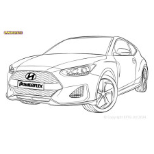 Silent Bloc Powerflex Hyundai Veloster JS inc N (2018-)