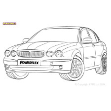 Silentblock Powerflex Jaguar (Daimler) X Type (2001 - 2009)