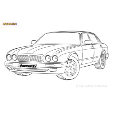 Silent Bloc Powerflex Jaguar (Daimler) XJ6, XJ6R - X300 & X306 (1994 - 1997)
