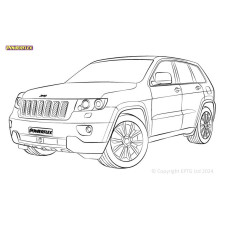 Silentblock Powerflex Jeep Grand Cherokee Mk4 WK2 (2011-2015)